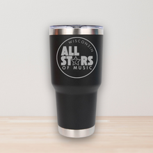 Load image into Gallery viewer, Wisconsin All Stars of Music Logo Tumbler