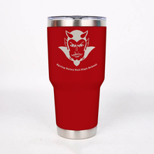 Load image into Gallery viewer, SHIP TO HOME: Spring Valley Hall HS Logo Tumbler - RED