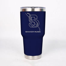Load image into Gallery viewer, BULK: Shaker Music Navy Tumbler