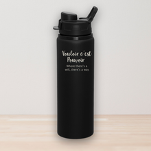 Load image into Gallery viewer, SHIP TO HOME: Inspiring Quote Water Bottles Multiple Designs Available - Wantagh Foreign Language