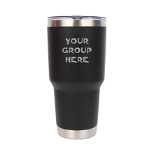 Load image into Gallery viewer, Black Stainless Steel Tumbler - SHIP TO HOME