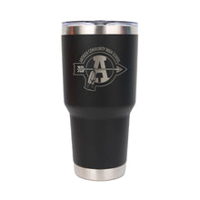 Load image into Gallery viewer, Antioch HS Black Stainless Steel Tumbler - Traditional Logo - SHIP TO HOME

