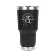 Load image into Gallery viewer, Antioch HS Black Stainless Steel Tumbler - Traditional Logo
