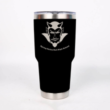 Load image into Gallery viewer, SHIP TO HOME: Spring Valley Hall HS Logo Tumbler - BLACK
