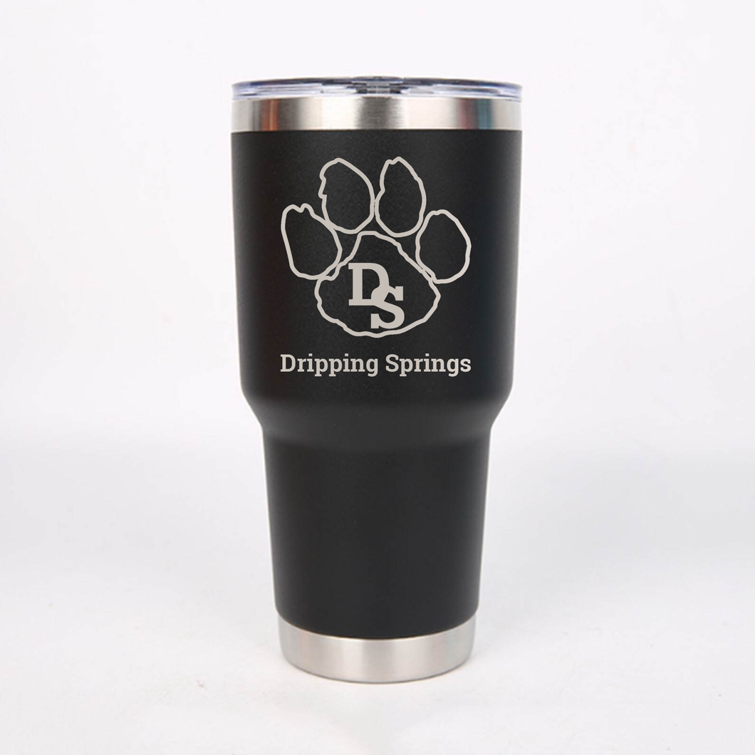 SHIP TO HOME: Dripping Springs MS Logo Tumbler