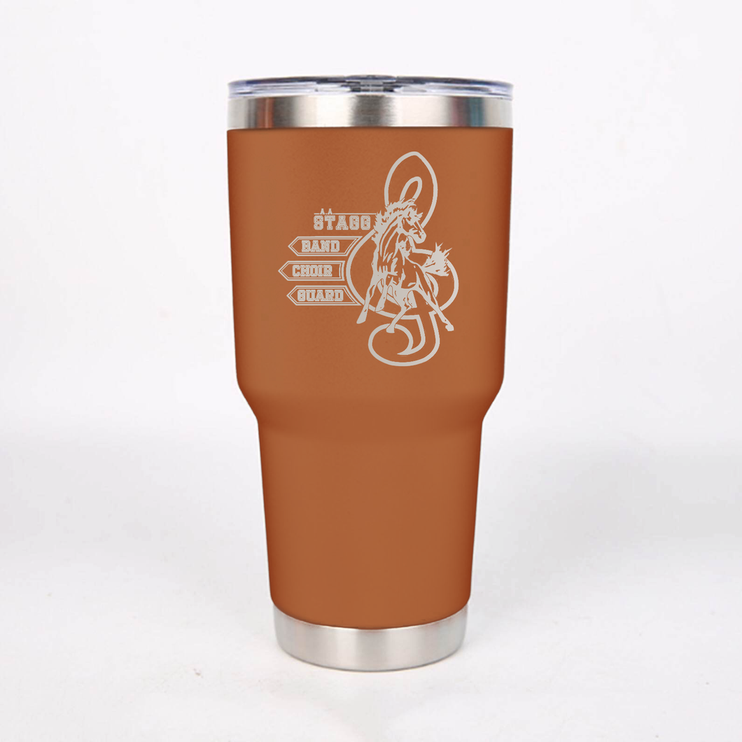 SHIP TO HOME: AA Stagg HS Music Logo Tumbler