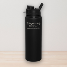 Load image into Gallery viewer, SHIP TO HOME:  Inspiring Quote Water Bottles Multiple Designs Available - Wantagh Foreign Language
