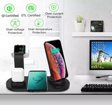 Load image into Gallery viewer, 6 in 1 Wireless and Wired Induction Charging Stand
