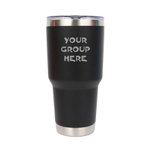 Load image into Gallery viewer, Black Stainless Steel Tumbler - SHIP TO HOME
